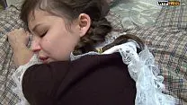 Телку в школьной форме трахнули в жопу толстым членом
